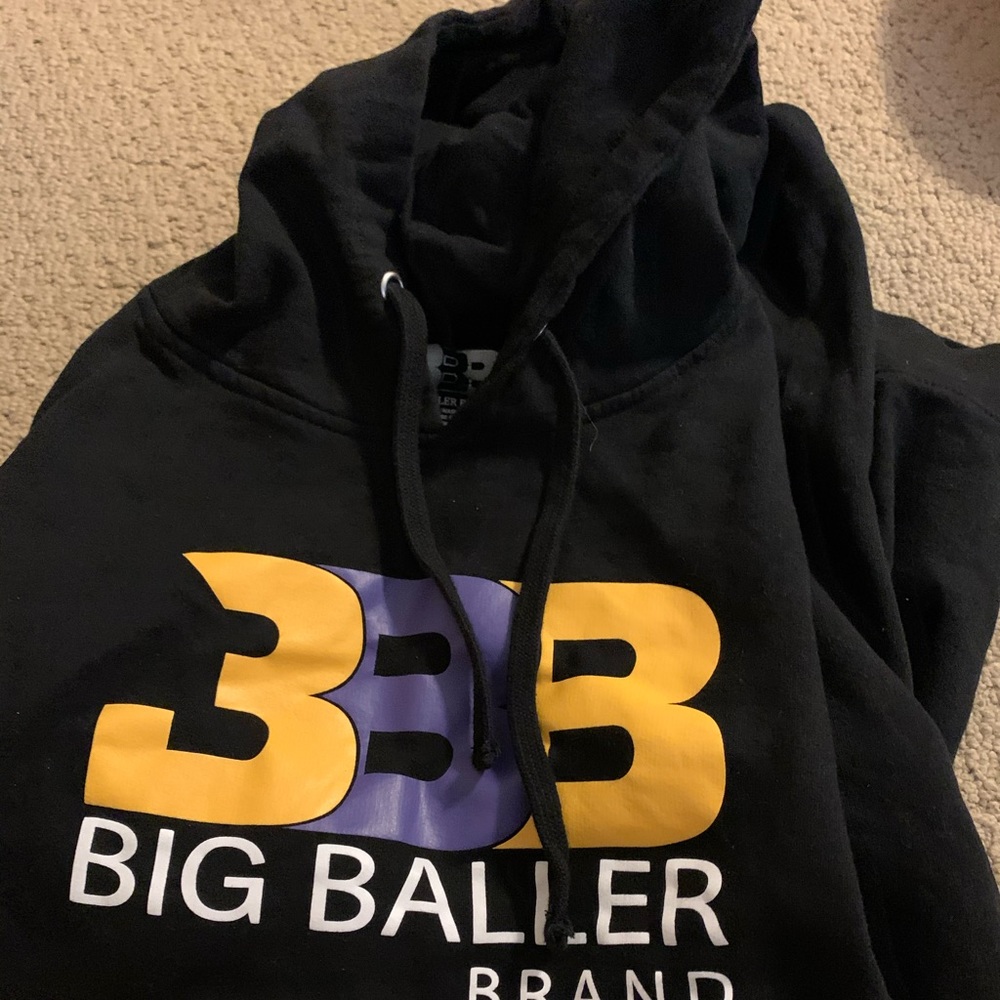 Big Baller Brand (BBB) Lakers Hoodie sweatshirt